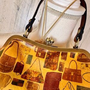 #83
Patricia Nash Multicolor Vintage Print Shoulder Bag